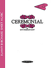Ceremonial piano sheet music cover
